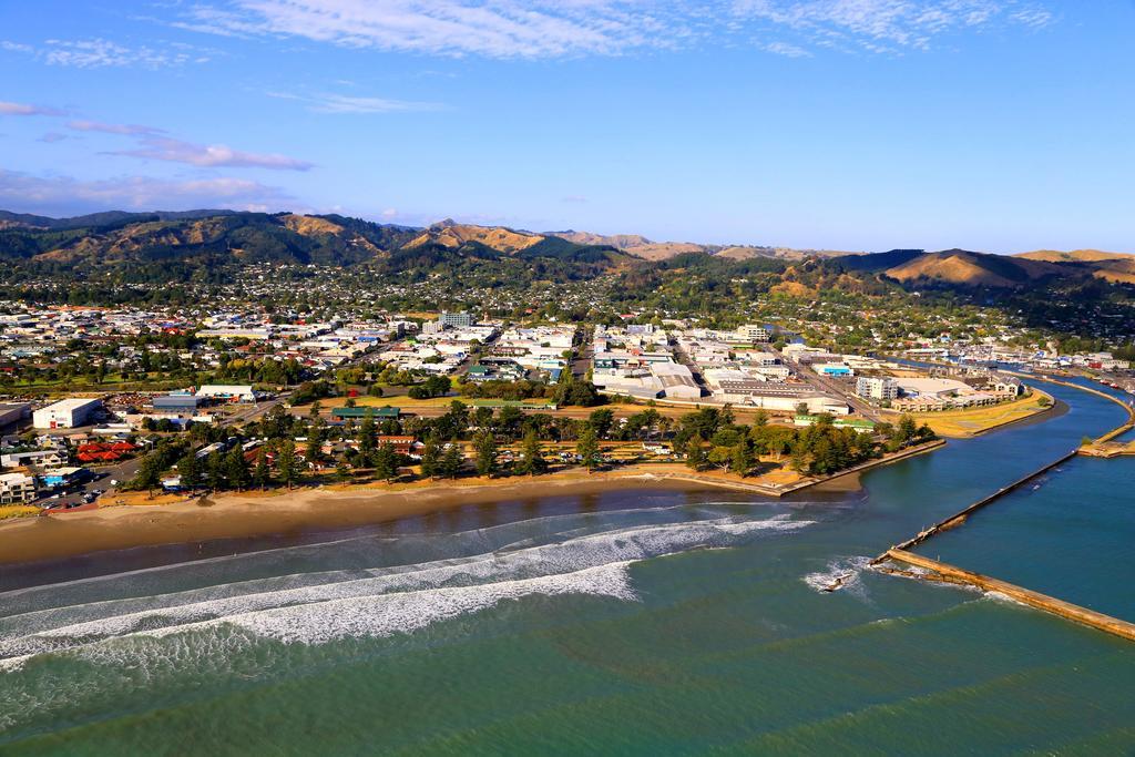 Waikanae Beach Top 10 Holiday Park جيسبورن المظهر الخارجي الصورة